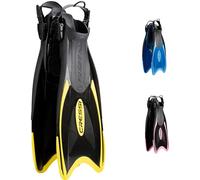 Cressi Palau Fins - Adult and Child Adjustable Diving, Apnea and Snorkelling Flippers Fins