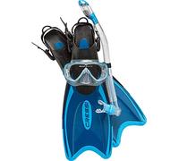 Cressi Palau Set, Blue, M/L, M/L | US Man 8.5/11 | US Lady 9.5/12