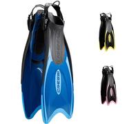 Cressi Palau Snorkeling Fins (Blue, L-XL)