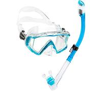 Cressi Pano 3 & Supenova Dry Combo, Translucent Aquamarine