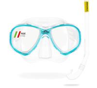 Cressi Perla Jr Snorkeling & Apnea - Maske oder Combo Set Maske Perla Jr + Schnorchel Minigringo, Einheitsgröße, Junior Unisex