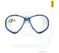 Cressi Perla Jr Snorkeling & Apnea - Maske oder Combo Set Maske Perla Jr + Schnorchel Minigringo, Einheitsgröße, Junior Unisex