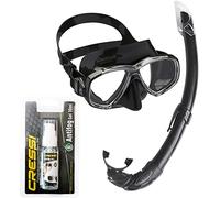 Cressi Perla Mare Combo Mask Snorkel Set with Anti Fog Gel for Diving Masks/Swim Goggles