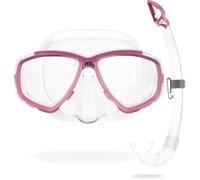 Cressi Perla + Mexico Mask and Snorkel Combo - Pink