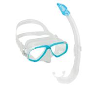 Cressi Perla + Mexico Mask and Snorkel Combo - Aquamarine