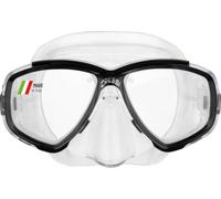 Cressi Perla Separate Glass Mask & Snorkel Set Adults, Dry Top Snorkel | Dry Top Snorkel Helps Keep Water Out, Low Volume Mask for Easier Clearing & Equalising, For Scuba Diving, Snorkel Mask