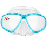 Cressi Perla Separate Glass Mask & Snorkel Set Adults, Dry Top Snorkel | Dry Top Snorkel Helps Keep Water Out, Low Volume Mask for Easier Clearing & Equalising, For Scuba Diving, Snorkel Mask