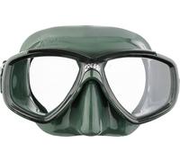 Cressi Perla Mask - Separate Glass Mask for Fishing, Freediving, Snorkelling and Diving, Unisex Adult, Green/Black
