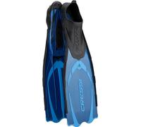Cressi Pluma - High Quality Fins for Diving / Freediving / Snorkeling, Blue, UK 4/4.5