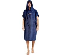 CRESSI Poncho Robe Blue Navy L/XL 92x118 cm - Multipurpose Protective Poncho Bathrobe, Blue Navy, Unisex