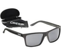 Cressi Premium Classic Sunglass - Rio, Black/Lens Dark Grey