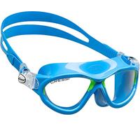 Cressi Premium swimming goggles children 7/15 years kids, Light Blue Lime