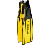 Cressi Pro Star Full Foot Fins - Yellow, Size 41/42