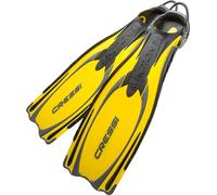 Cressi Reaction Adult Scuba Diving Open Heel Fins with Bungee Strap