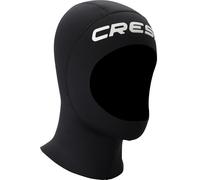 Cressi Resilient Hood 3mm S - Unisex Hood in Black Double lined 3 mm Neoprene for Diving Snorkelling and Water Sports, S