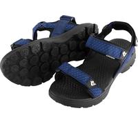 CRESSI Sam Sandals Black/Blue 38 - Incredibly Lightweight and Stylish Unisex Sandals for a Summer of Comfort and Freedom, Ideal for Aquatic Environments, Black/Blue, 38