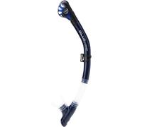 Cressi Scilla Snorkel Blue Navy - Unisex Dry Snorkel Tube for Diving and Snorkelling, One Size