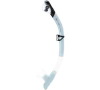 Cressi Scilla Snorkel Ice Cyan - Unisex Dry Snorkel Tube for Diving and Snorkelling, One Size