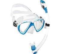 Cressi Set Ranger & Dry - High-quality Snorkel Set for Adults, Mask and Snorkel in Practical Case