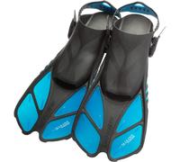 Cressi Short Adjustable Fins Bonete Translucent Aquamarine L/XL US