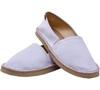 Cressi since 1946 - Espadrillas Girona - Comfortable and Elegant Unisex Multipurpose Footwear, Ideal for Summer, with a Technical Canvas Upper and an EVA Rubber Sole - White - 43 EU_9 UK