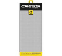 Cressi since 1946 - FIns Net Mesh Bag - Spacious and Durable Mesh Bag Black/Yellow, Designed for the Convenient Transport of Fins after Dive or Snorkelling Session - L_36x90 cm