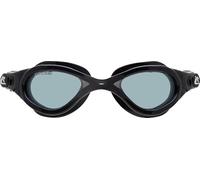 Cressi Man Flash Goggles - Separate Eyepiece Swimming Goggles with Fogproof, Scratchproof, Anti-UV Lenses, Black/Frame Black Grey - Tinted Lens, One Size