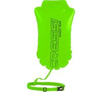 Cressi since 1946 - Glide Swim Buoy - Signaling Buoy, Inflatable, Practical and Compact for Maximum Visibility of Swimmers, Snorkelers, and Triathletes in the Sea or Open Water - Fluo - 28L