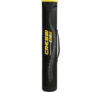 Cressi since 1946 - Maverick - Dry Bag for Arbalete and Similar Equipment, Specially Designed to Protect Spearfishing Equipment During Transport, Black/Yellow