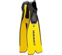 Cressi Rondinella Schnorchelflossen Taucherflossen (Made in Italy), Yellow, 43/44 - 8/9
