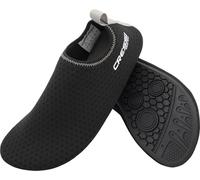 Cressi since 1946 - Tropea Aqua Shoes - Men's Socks for Protection, Freedom of Movement and Total Versatility in Water, Designed for Pool but Perfect for the Sea - Black - 36/37 EU_3/4 UK