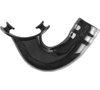 CRESSI Snorkel Mouthpiece Black Gringo - Mouthpiece Original Replacement Part Snorkel Tubes, Black, One Size, Unisex