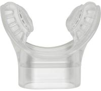 CRESSI Snorkel Mouthpiece Clear Itaca Ultra Dry/Corfu - Mouthpiece Original Replacement Part Snorkel Tubes, Transparent, One Size, Unisex