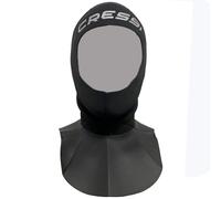 Cressi Solo Hood w/Bib 2 mm Black XL
