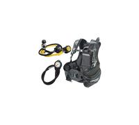 Cressi Start Scuba Diving Set - B.C.D. Start+1st Stage AC2+2nd Stage Compact+Octopus Compact+ Instrument Pressure Gauge