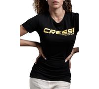 Cressi T-Shirt, Lady, Black Yellow, M