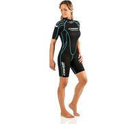 Cressi Tortuga Lady Shorty Wetsuit 2.5mm - Stretch Neoprene Women's Shorty Wetsuits