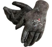 Cressi Tracina Neoprene Spearfishing Gloves - Camouflage Dark, Large