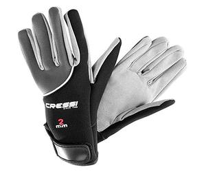 Cressi Tropical Neoprene Diving Gloves - Black, Large