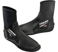 Cressi Ultraspan Dive Boots 5mm Premium Neoprene, Black - XXL-11/12