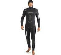 Cressi Unisex Apnea Wetsuits Two Piece Premium Neoprene 5 Mm, Black, L UK