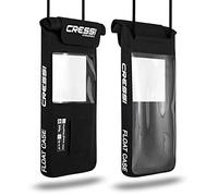 Cressi Unisex Case Dry Phone Case Floating and waterproof cover for devices with screens up to 6 200g, Black, 15 cm UK
