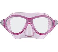 Cressi Kids Moon Snorkeling Mask, Pink/White, 5-10 Years