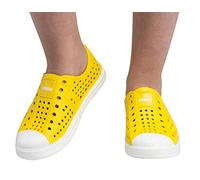 Cressi Unisex Child Pulpy Shoes Silicone Water Swimming Beach Shoes for Adults and Kids - Yellow/White, 28 EU (10 UK)