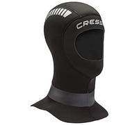 Cressi Orust Hood 5mm - Unisex Adult Diving Hood, Black/Silver