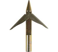 Cressi Unisex Mach Spearfishing Spear Head, Metallic, One Size UK