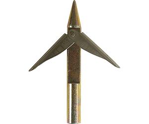 Cressi Unisex Mach Spearfishing Spear Head, Metallic, One Size UK