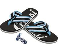 Cressi Unisex Portofino Flip Flop, Black Light Blue, 5 UK