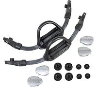 Cressi Unisex Reaction-frog EBS Regular Fit Reaction Frog Plus Regular Fins Strap, Black, Regular UK