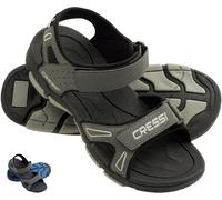 Cressi Unisex Sports Outdoor Sandals, Black Grey, 7.5 UK